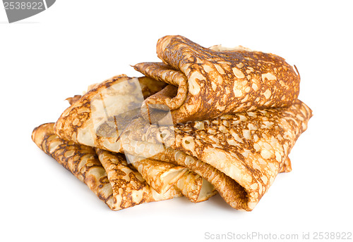 Image of Folded pancakes