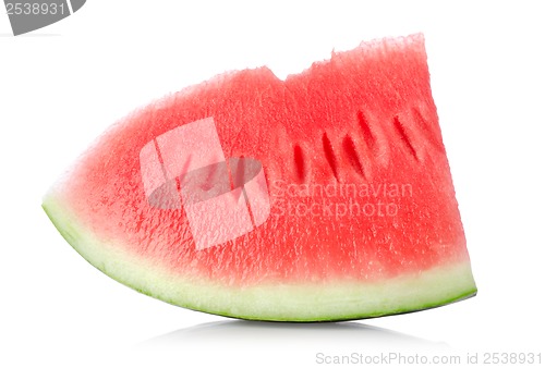 Image of Juicy piece of watermelon isolated