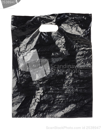 Image of Black plastic bag