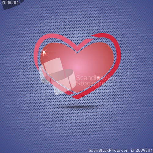 Image of pink heart