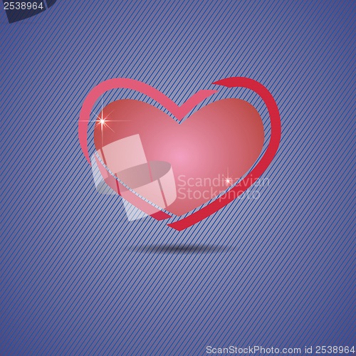 Image of pink heart