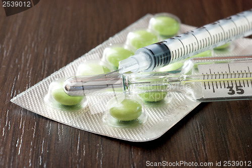 Image of Tablets on the table