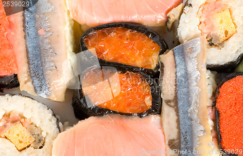 Image of Japanese fresh sushi