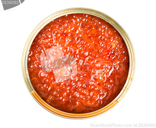 Image of Red caviar in tin