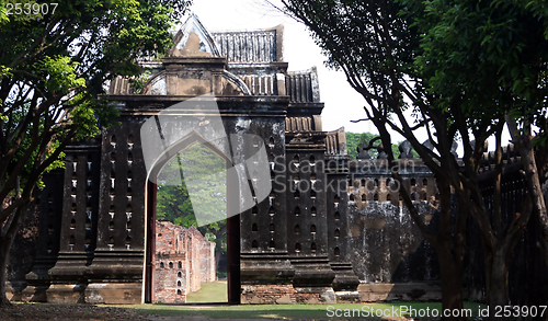 Image of Old ruins in Lop Buri, Thailand