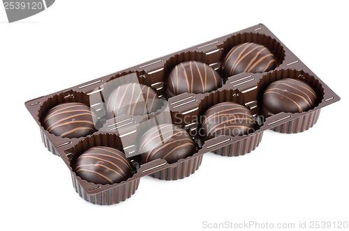 Image of Chocolate cookies in package