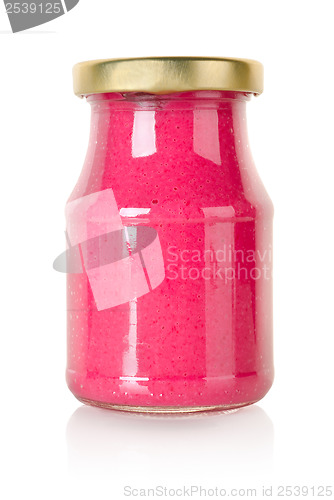 Image of Horseradish in transparent glass jar