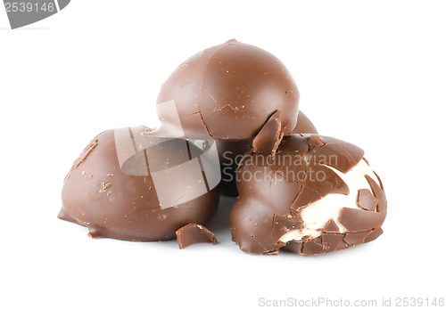 Image of Chocolate candy isolated