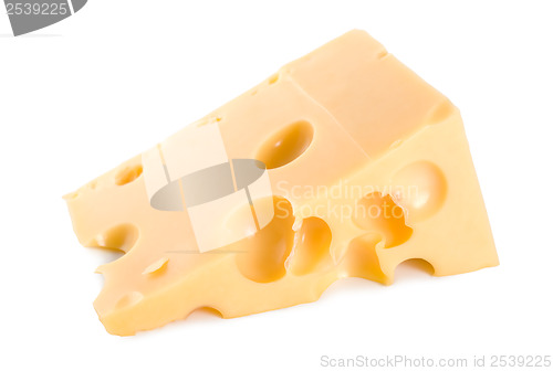 Image of Farmer's cheese isolated