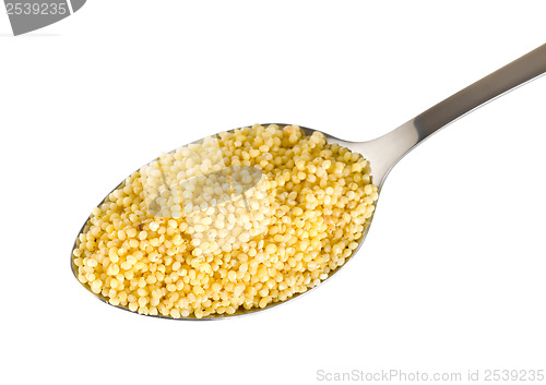 Image of Millet in a spoon