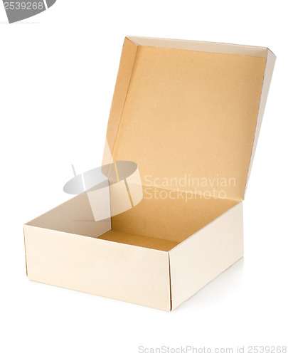 Image of Cardboard box isolated