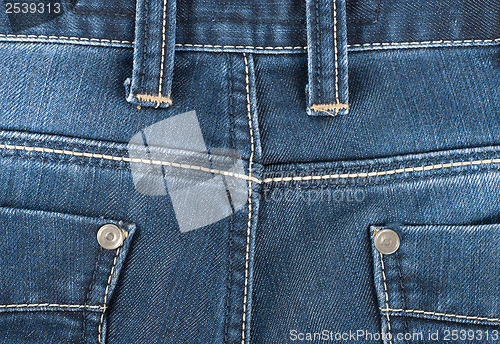 Image of Pocket jeans background