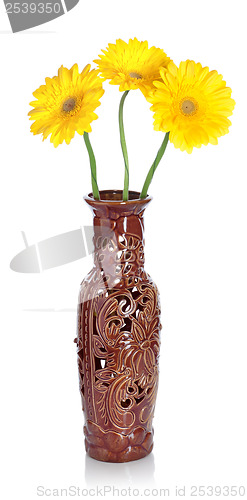 Image of Gerbera in vase