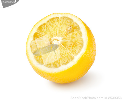 Image of Ripe lemon isolated