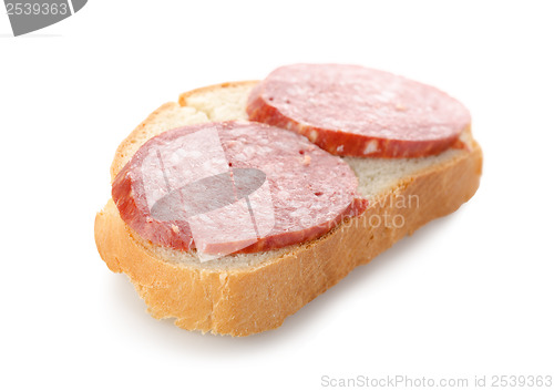 Image of Sandwich with sausage