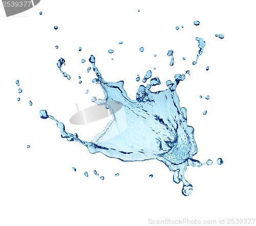Image of Blue water isolated