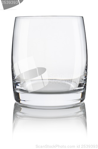 Image of Empty glass isolated