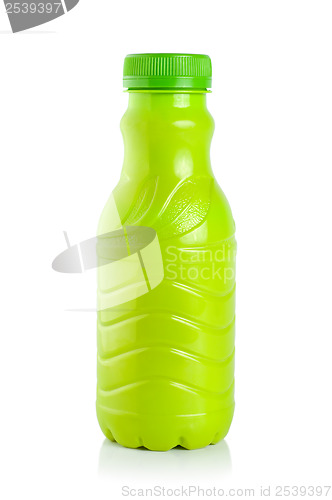 Image of Plastic bottle of yogurt