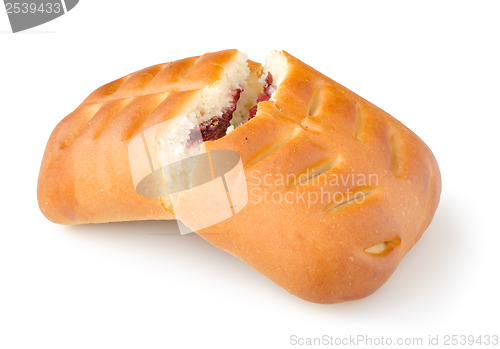 Image of Fresh bun isolated