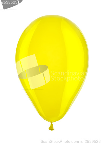 Image of Yellow balloon