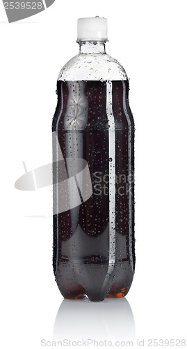 Image of Bottle of soda.  Clipping path