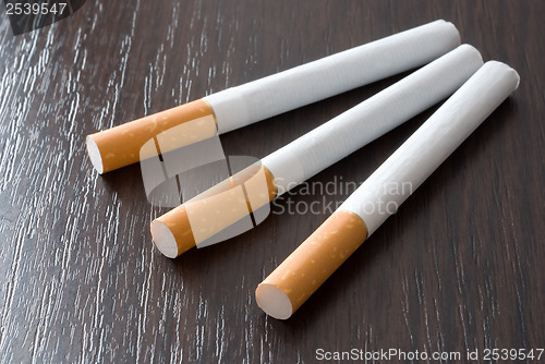 Image of Cigarettes on the table