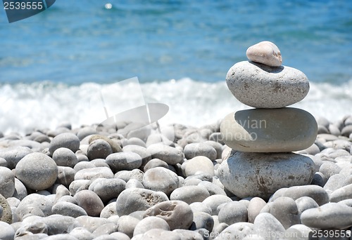 Image of Stack sea pebbles