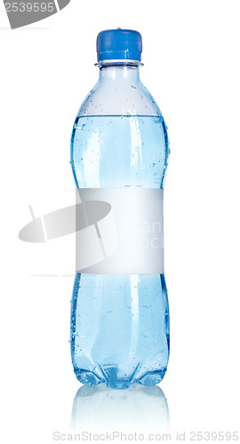 Image of Water bottle with blank label