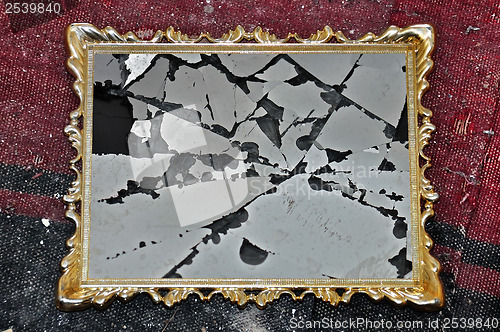 Image of broken picture frame