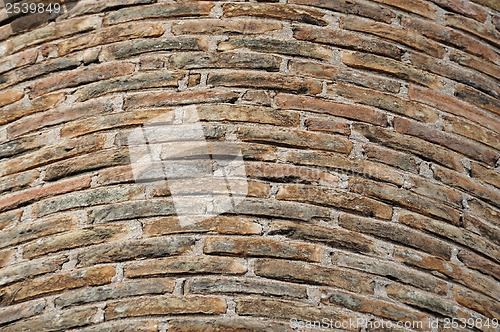 Image of factory brick chimney background