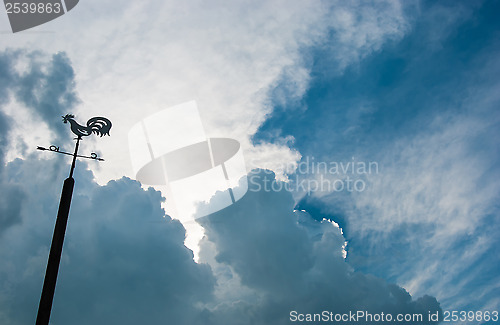 Image of weather vane 