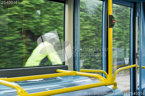 Image of Bus Interior at public transport