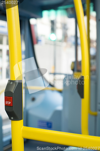 Image of Bus Interior at public transport