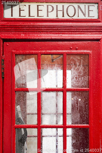 Image of Phone cabine in London