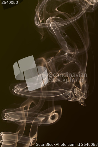 Image of Smoke on black background.