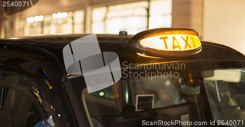 Image of Taxi in London 