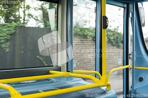 Image of Bus Interior at public transport