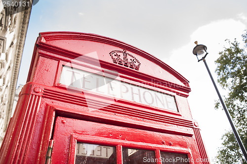 Image of Phone cabine in London