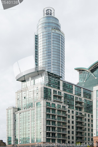 Image of Modern residential buildings in the city