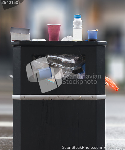 Image of Trash on the street