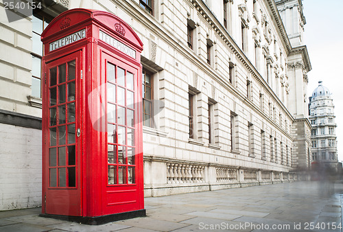Image of Phone cabine in London
