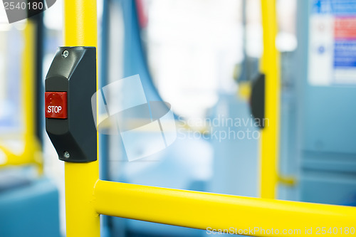 Image of Bus Interior at public transport