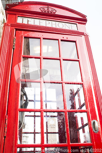 Image of Phone cabine in London