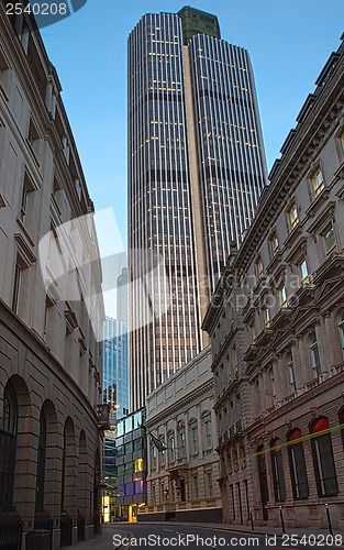 Image of Buildings in city of London