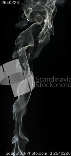 Image of Smoke on black background.