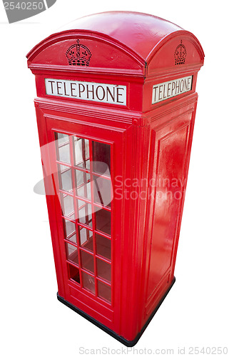 Image of Phone cabine in London