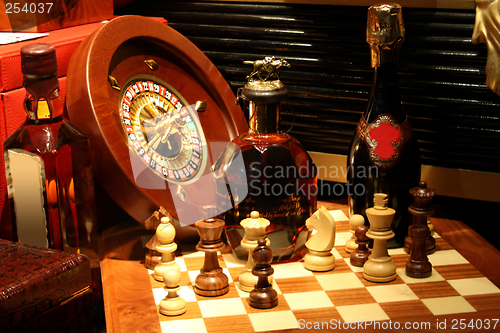 Image of Roulette and chess