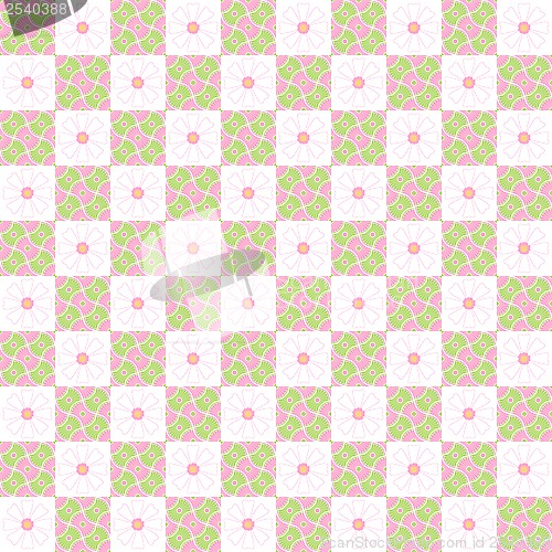 Image of seamless floral pattern