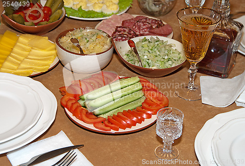 Image of Covered table