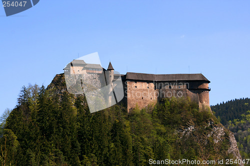 Image of Orava castle in Slovakia
